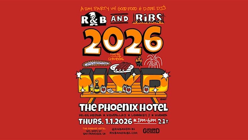 R&B and Ribs – NYD 2026 R&B and Ribs - NYD 2026