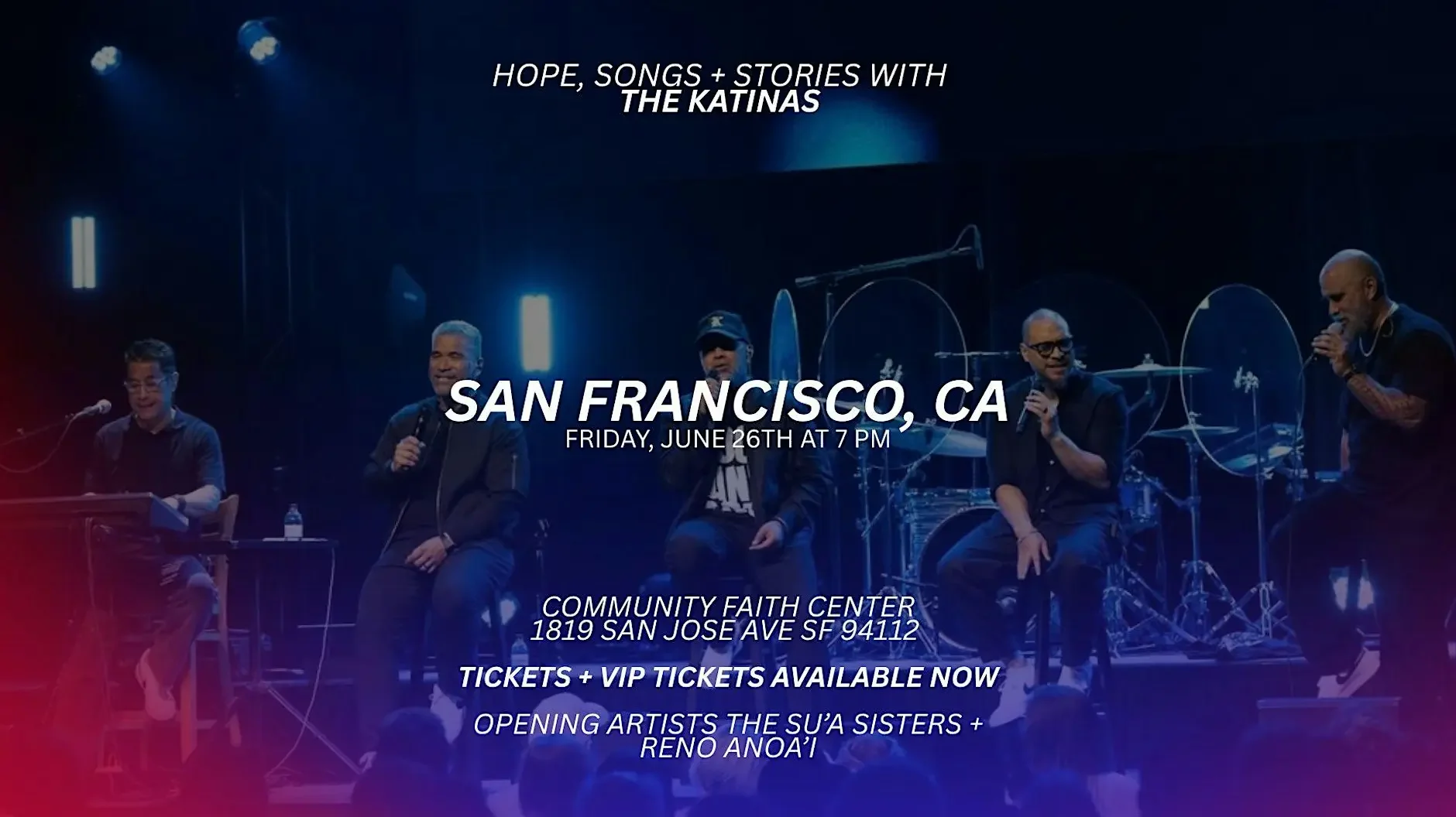 Hope, Songs, & Stories with the Katinas – San Francisco, CA Hope, Songs, & Stories with the Katinas - San Francisco, CA