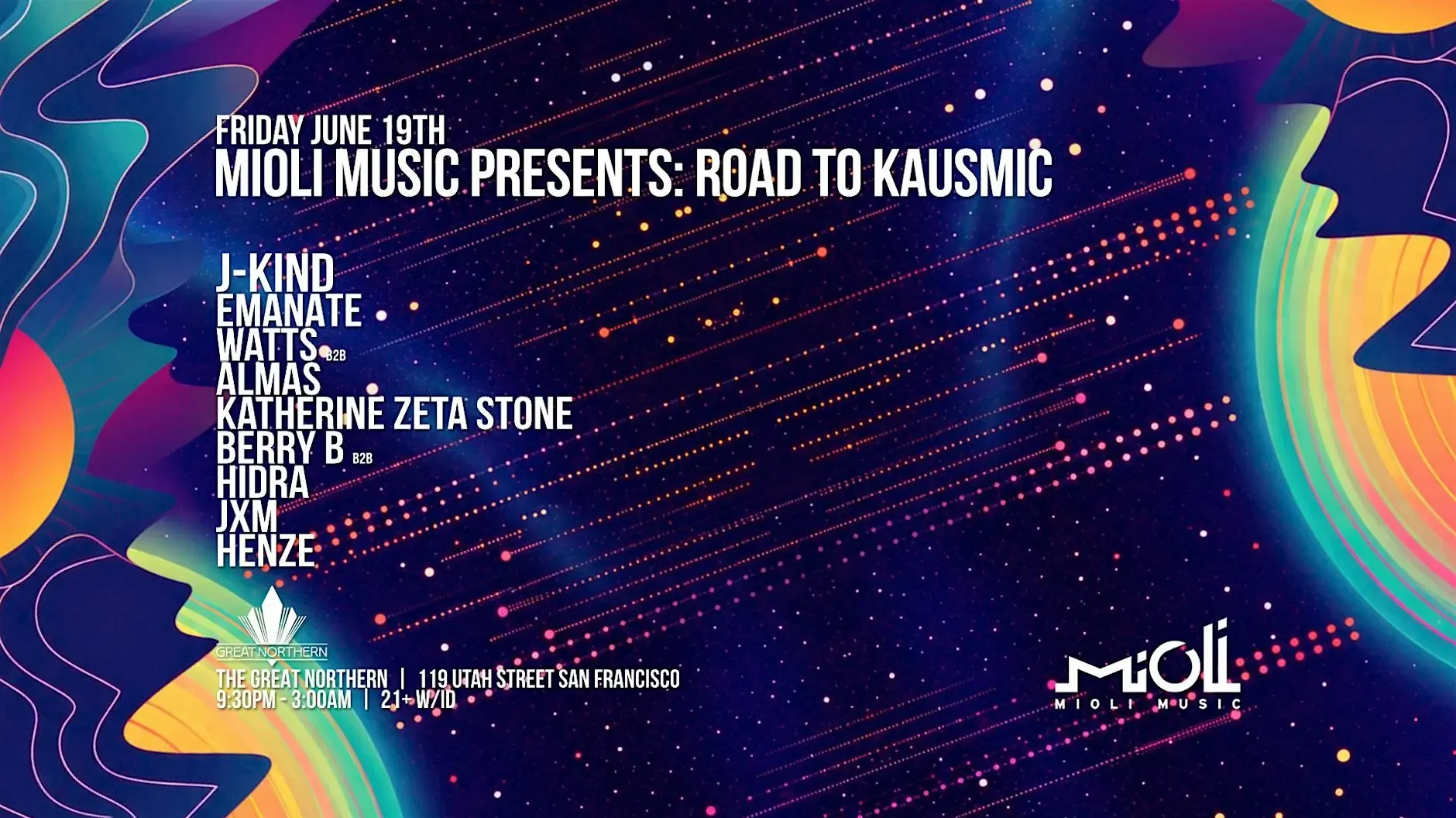 Mioli Music & MOR Present Road To Kausmic Mioli Music & MOR Present Road To Kausmic